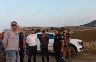 Tarla ve ormandan oluşan 2 bin dekarlık alanın...