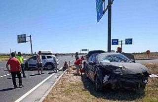 Tekirdağ’da ışık ihlali sonucu trafik kazası:...