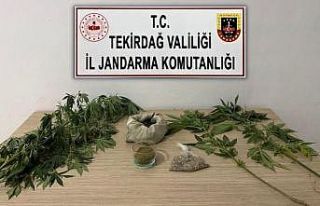 Tekirdağ’da jandarmadan 6 ayrı uyuşturucu operasyonu