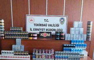 Tekirdağ’da kaçakçılık operasyonunda çok sayıda...