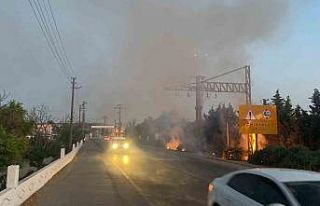 Tekirdağ’da korkutan yangın
