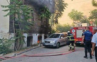 Tekirdağ’da metruk binada yangın