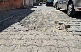 Tekirdağ’da sokaklar kazı alanına döndü