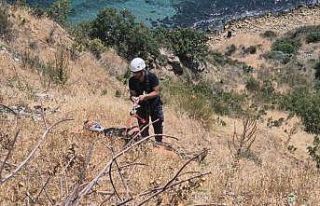 Tekirdağ’da uçurumdan düşen yaralı genç bulundu