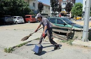Temizlik işçisinin hayvan sevgisi takdir topladı