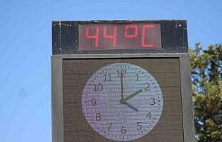Termometre 44 dereceyi gösterdi, vatandaşlar sığınacak...