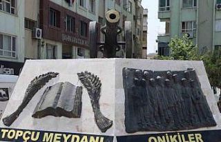 Topçu ve Rabia Meydanına estetik dokunuş