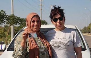 Torununu sınava götürdü, kendisi ehliyet sahibi...