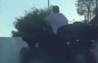 Trafiği tehlikeye atan ATV sürücüsüne 10 bin...