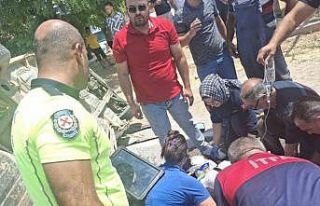 Trafik kazasında ağır yaralanan astsubay hayatını...