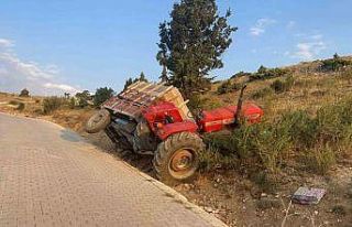 Traktör altında kalan sürücü hayatını kaybetti