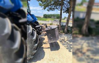 Traktörden düşen 2 yaşındaki çocuk hayatını...