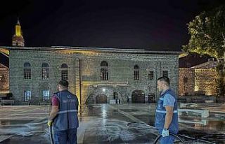 Turistlerin uğrak yeri Sur ilçesi lavanta ve gül...