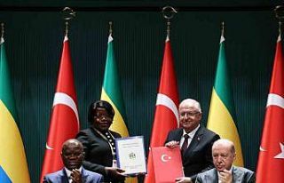Türkiye ile Gabon arasında 8 anlaşma imzalandı