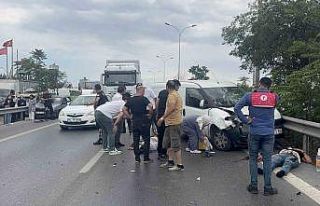 Tuzla’da motosiklet yol kenarında bekleyen arızalı...