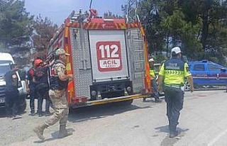 Uçurumdan yuvarlanan motosikletli hayatını kaybetti