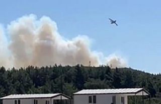 Urla’da makilik alanda korkutan yangın