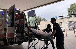 Üzerine sıcak su dökülen market çalışanı hastanelik...