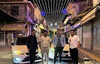 Uzunçarşı, yeni ışıklandırmasıyla Tavşanlı’nın...