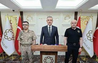 Vali Akkoyun: "Terör örgütlerine yönelik...