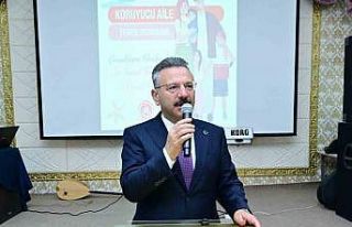 Vali Aksoy, koruyucu ailelerle bir araya geldi