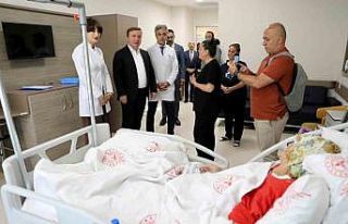 Vali Aydoğdu, hastaneye ziyarette bulundu