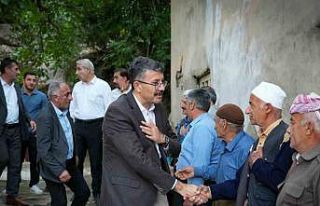 Vali Çelik, Şemdinli’ye bağlı köylerde yol...