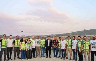 Vali Faik Oktay Sözer, motosiklet tutkunlarıyla...