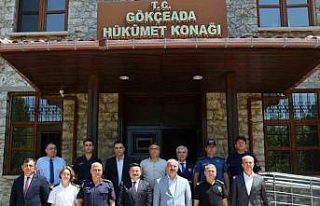 Vali Torman’dan Kaymakam Acar’a ziyaret