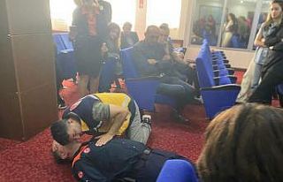 Valilik çalışanlarına yangın eğitimi