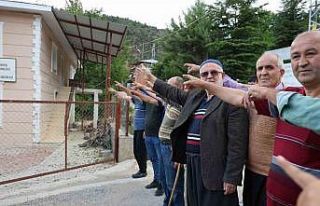 Vatandaşların köy adına alındı sandıkları...