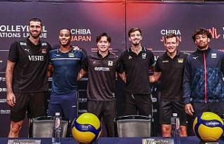 VNL Chiba etabının basın toplantısı yapıldı