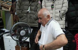 Yabancılar Çarşısı esnafı sıcaklardan dertli:...