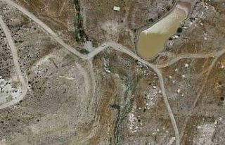 Yamula Barajı’nda sular çekildi, eski mahalle...