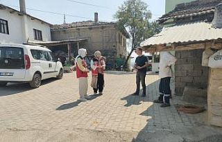 Yangın bölgesine psikososyal destek eli