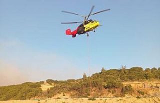 Yangın için su anonsu