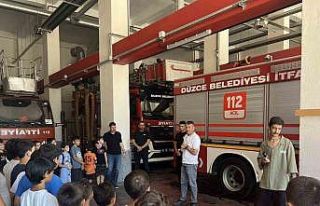 Yangına karşı bilinçli nesiller yetişiyor