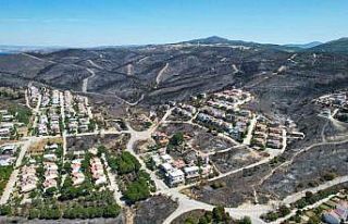 Yangından geriye gözyaşı kaldı