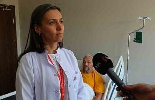 Yara tedavisiyle ayağının kesilmesinden kurtuldu