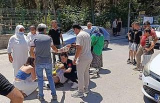 Yaralanan vatandaşı güneşten böyle korudular