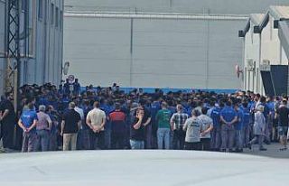 Yataş’ta işçilerin ’maaş’ eylemi