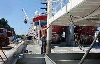 Yeni sezon öncesi teknelerde boya ve bakım mesaisi...