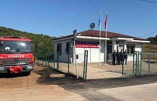 Yukarı Hereke itfaiye binası hizmete girdi