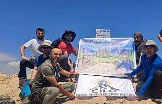 Yüksekovalı dağcılar Türkiye’nin ikinci en...
