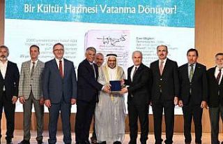 Yurt dışına kaçırılan nadide yazma eserlerden...