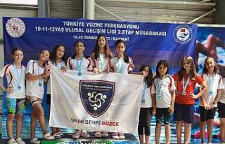 Yüzme takımından bir başarı daha