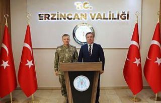 3’üncü Ordu Komutanı Erzincan’da göreve başladı