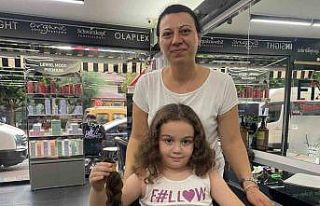 8 yaşındaki Asel’den "Saçım Saçın Olsun"...