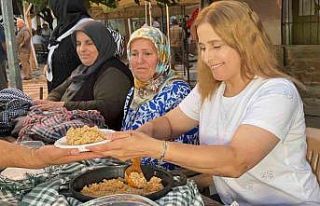 Abdipaşa Geleneksel Keşkek Festivali’nde lezzetler...