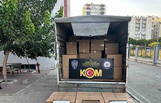 Adana’da 6 milyonluk kaçak doldurulmuş sigara...